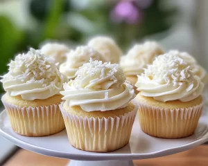 Spring Cupcakes: Coconut Lime Buttercream Cupcakes in 7 Steps
