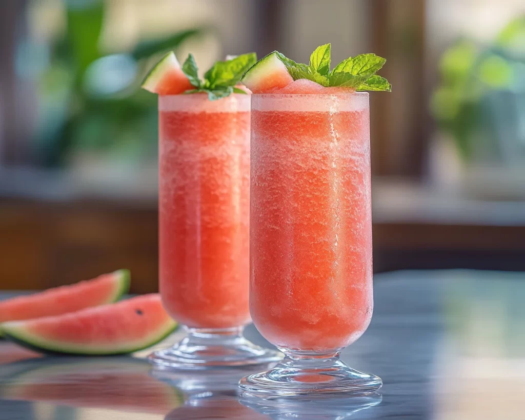 Summer Drinks: Watermelon Rosé Slushie in 10 Minutes