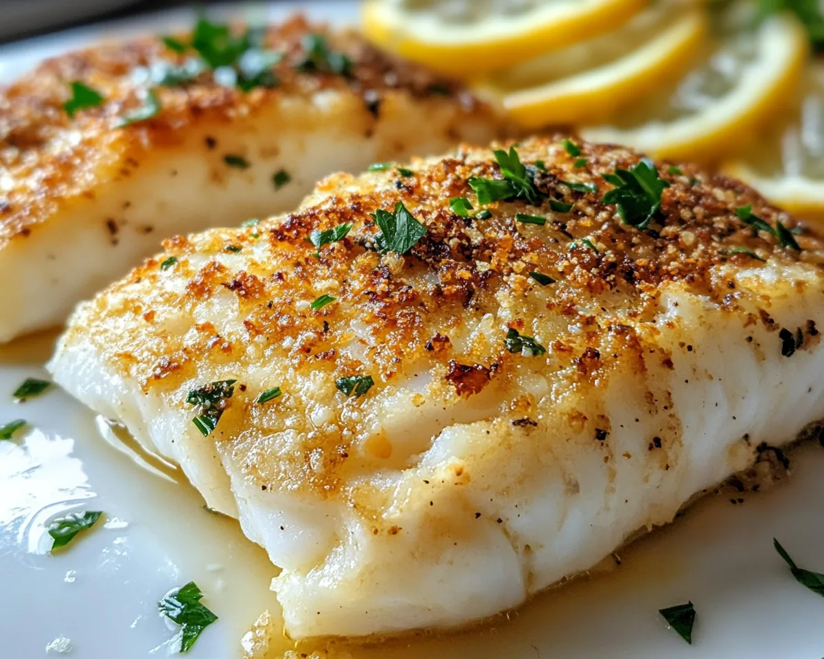 Spring Dinner Ideas: Garlic Parmesan Crusted Cod in 20 Minutes