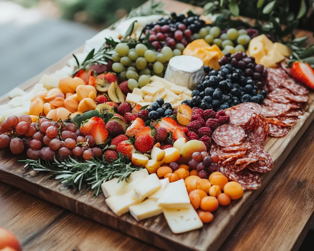 Spring Charcuterie Board Ideas: Spring Fruit + Cheese Board
