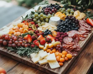 Spring Charcuterie Board Ideas: Spring Fruit + Cheese Board