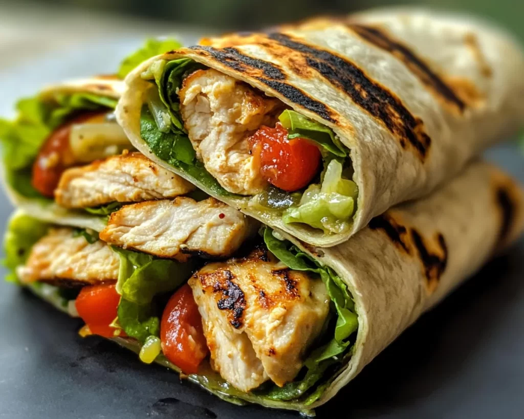 Summer Dinner Ideas: Grilled Chicken Caesar Wraps in 15 Minutes