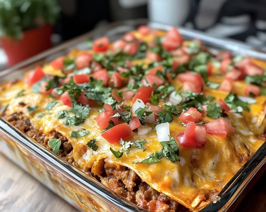 Easy Dinner Recipes for Family: Taco Bake in 5 Steps