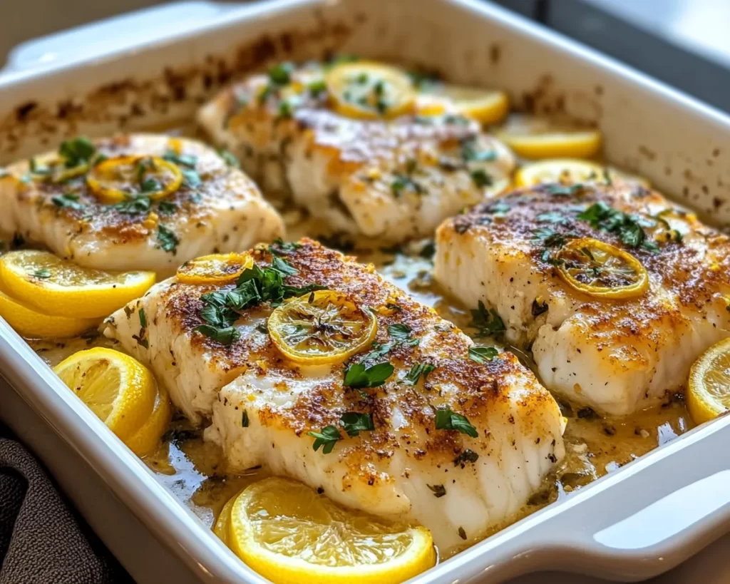 Healthy Easy Recipes: Baked Lemon Cod in 20 Minutes