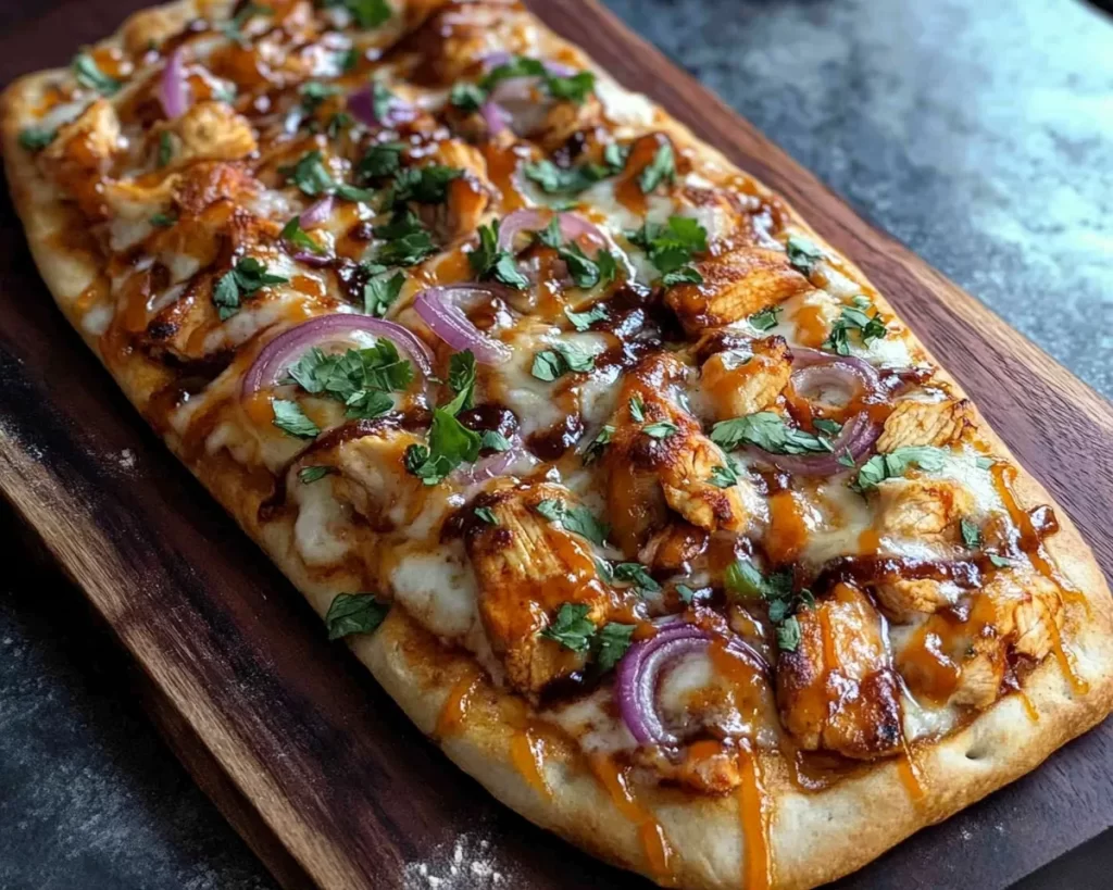 Summer Dinner Ideas: BBQ Chicken Flatbread Pizza in 15 Minutes