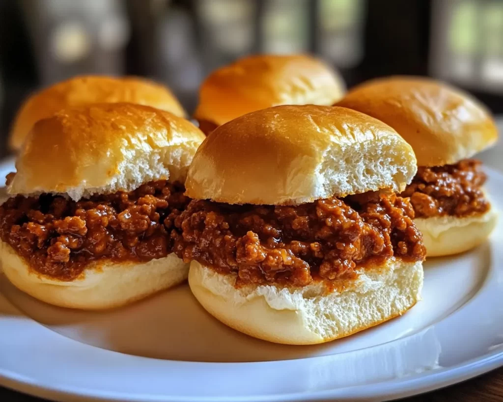 Easy Dinner Recipes for Family: Sloppy Joe Sliders in 15 Minutes
