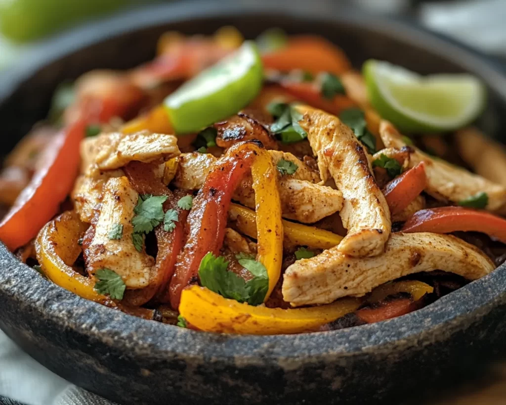 Easy Dinner Recipes for Family: Chicken Fajitas in 15 Minutes