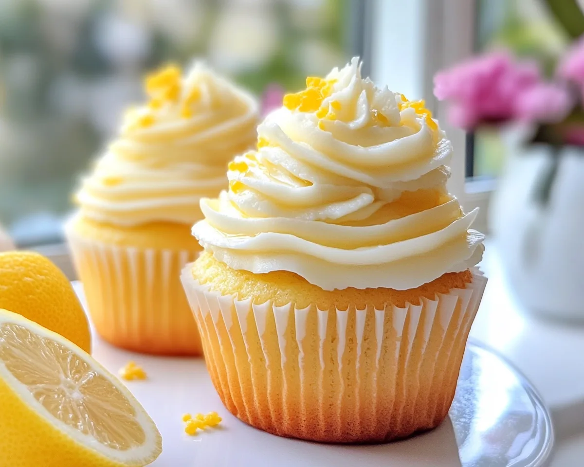 Spring Baking: Lemon Honey Cupcakes in 5 Steps