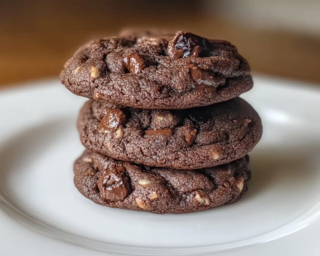 Black Forest Cookie: Black Cherry Espresso Chocolate Cookies in 25 Minutes