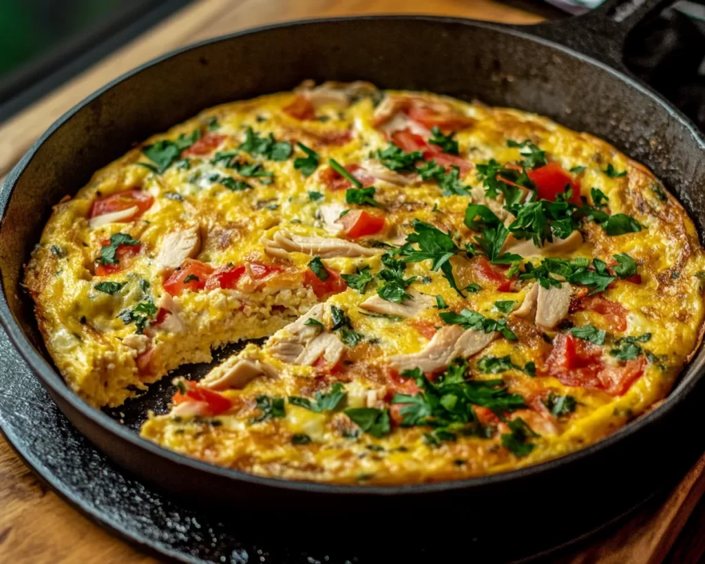 Frittata Recipe with Turkey (Meal Prep Breakfast)
