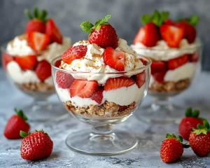 Spring Desserts: Strawberry Mascarpone Parfaits in 5 Steps