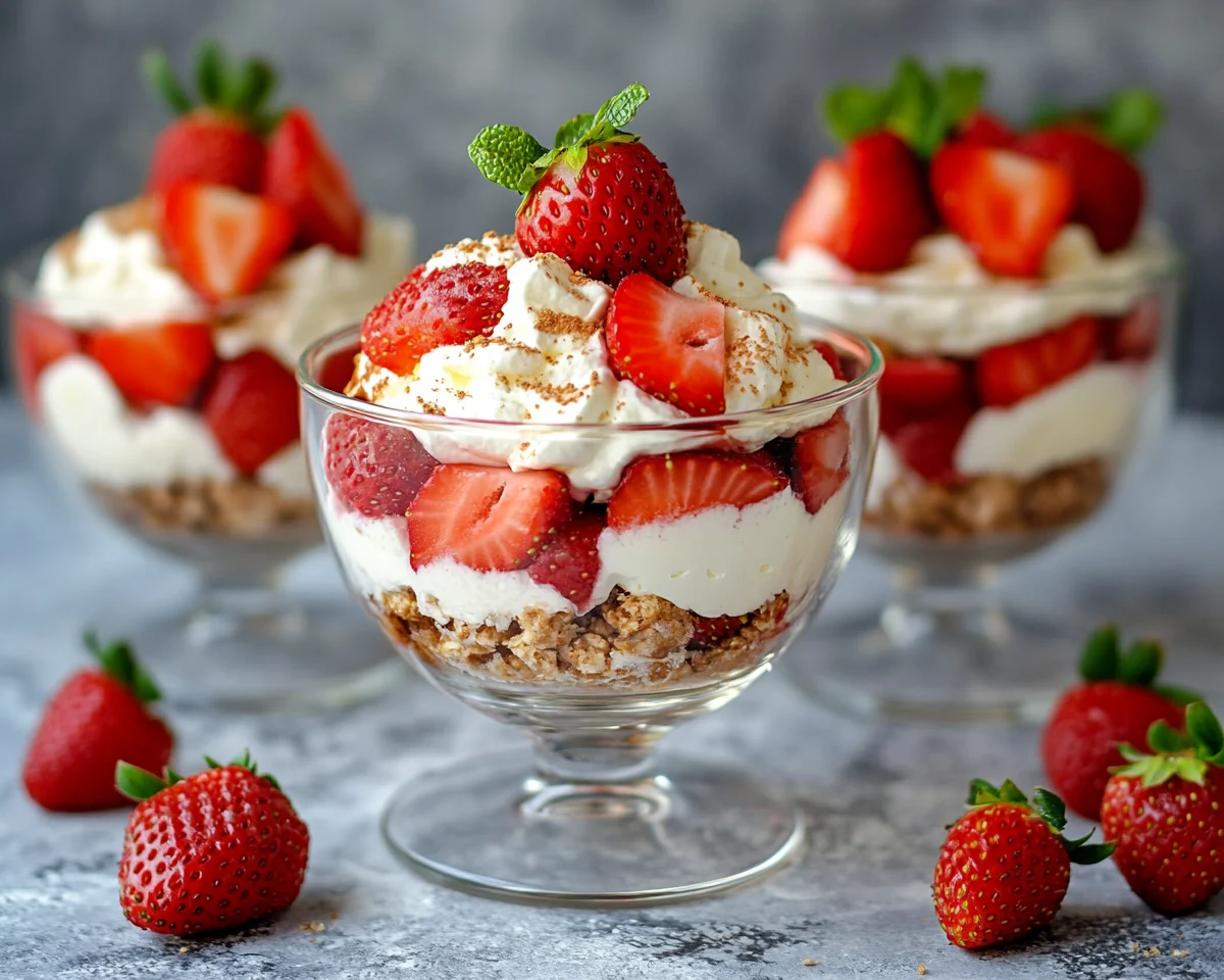 Spring Desserts: Strawberry Mascarpone Parfaits in 5 Steps
