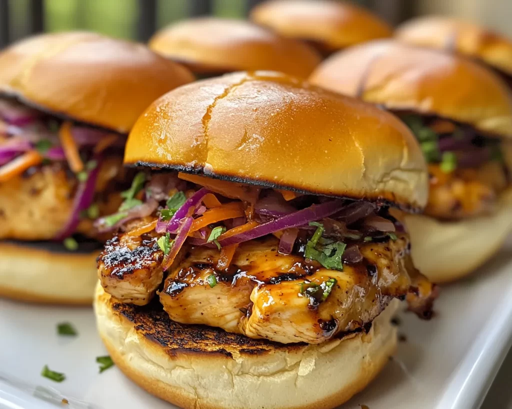 Summer Dinner Ideas: BBQ Chicken Sliders in 15 Minutes
