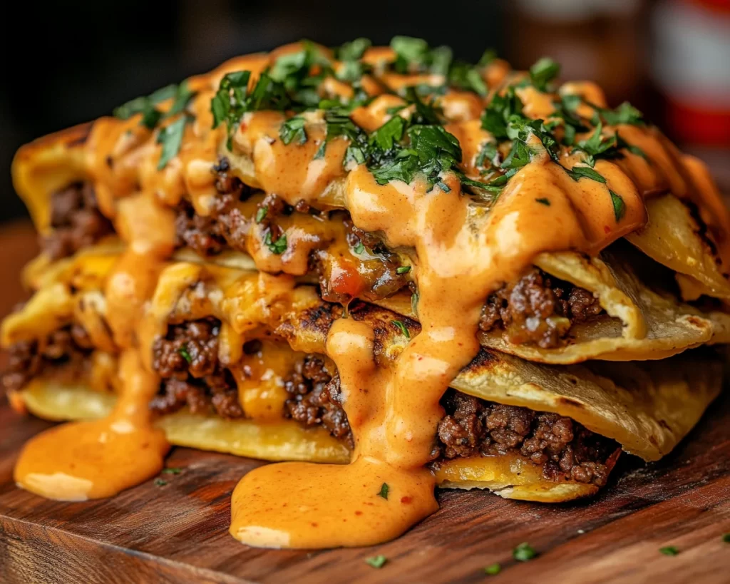 Ground Beef Recipes: Smash Burger Tacos With Special Sauce and Cheese in 20 Minutes