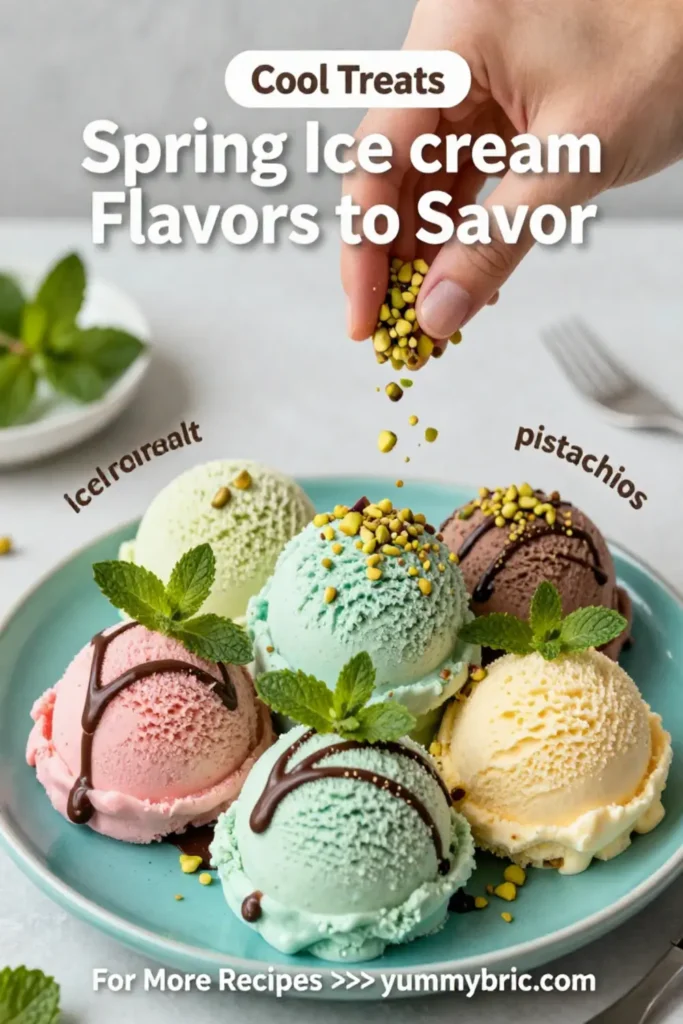 Spring Ice Cream Flavors to Savor: 5 Refreshing Delights