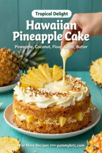 Hawaiian Pineapple Cake Delight