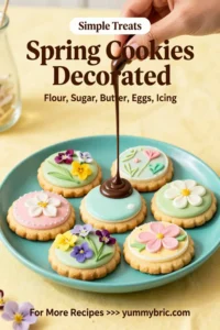 Spring Cookies Decorated Simple for a Cheerful Celebration