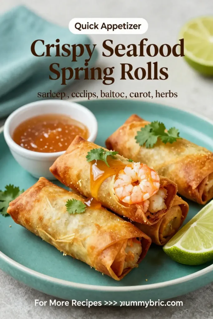 Crispy Seafood Spring Rolls: 12 Must-Try Recipes