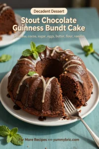 Stout Chocolate Guinness Bundt Cake