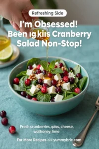 I'M Obsessed! Been Making This Cranberry Salad Non-Stop!