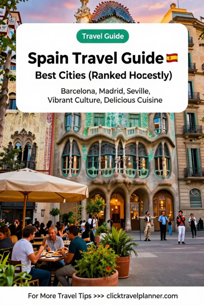 Spain Travel Guide 🇪🇸 Best Cities (Ranked Honestly)
