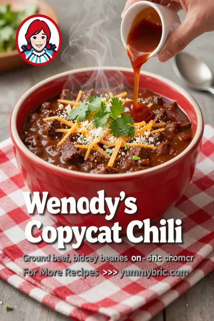 Wendy's Copycat Chili