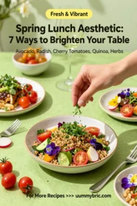 Spring Lunch Aesthetic: 7 Ways to Brighten Your Table