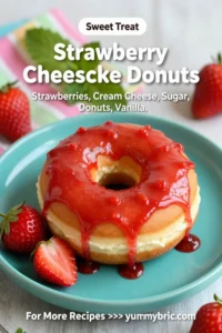Strawberry Cheesecake Donuts