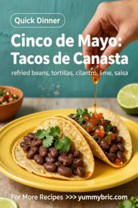 Cinco de Mayo: Tacos de Canasta With Refried Beans for Cinco de Mayo in 20 Minutes