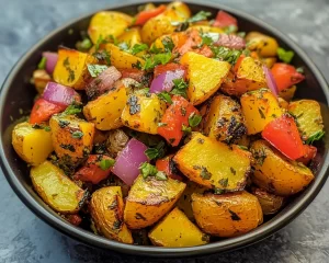 Potato Salad: No Mayo Herb and Dijon Roasted Potato Salad in 25 Minutes