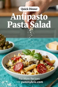 Pasta Salad Recipes: Antipasto Pasta Salad With Artichokes and Pepperoni in 20 Minutes