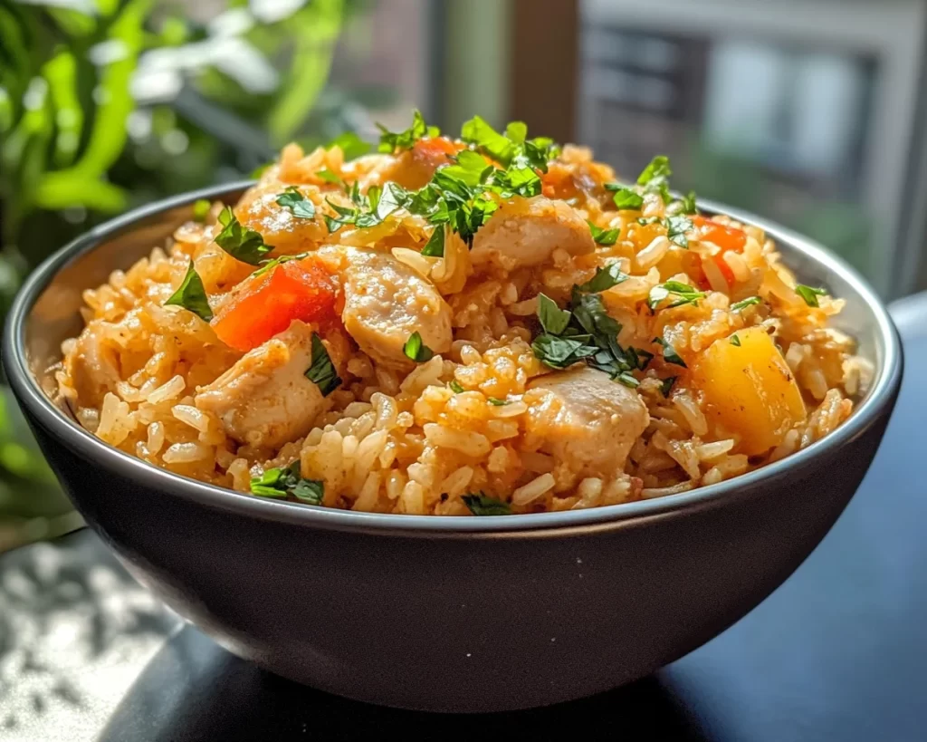 Crockpot Recipes: Crockpot Marry Me Chicken and Rice in 10 Minutes Prep