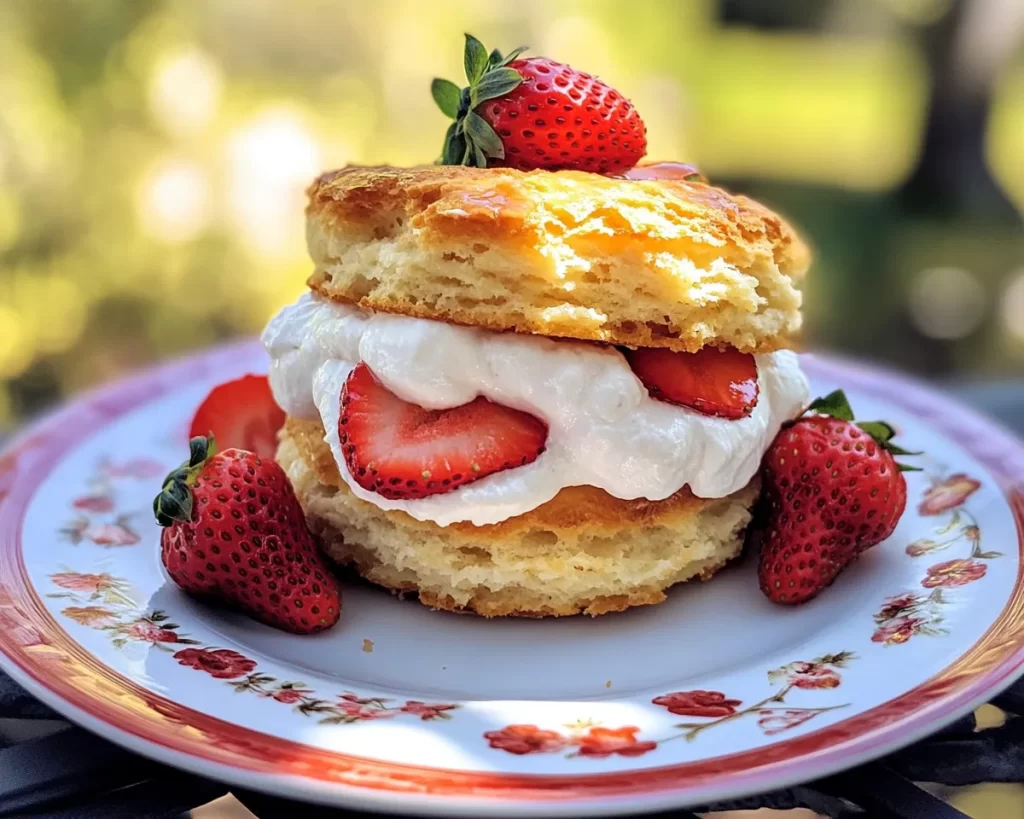 Strawberry Shortcake: Classic Buttermilk Biscuit Strawberry Shortcake in 30 Minutes