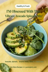 I'M Obsessed With This Vibrant Avocado Spinach Mix!