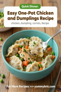 Easy One-Pot Chicken and Dumplings Recipe