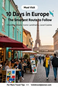 10 Days in Europe ✈️ The Smartest Route to Follow