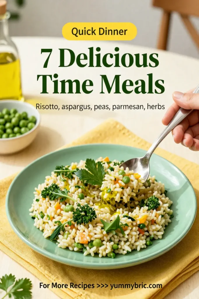 7 Delicious Spring Time Meals Dinners to Savor