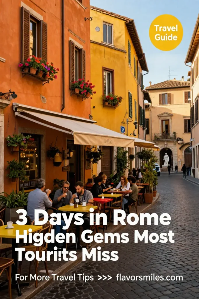 3 Days in Rome 🇮🇹 Hidden Gems Most Tourists Miss