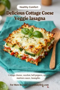 Delicious Cottage Cheese Veggie Lasagna