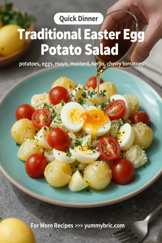 Traditional Easter Egg Potato Salad