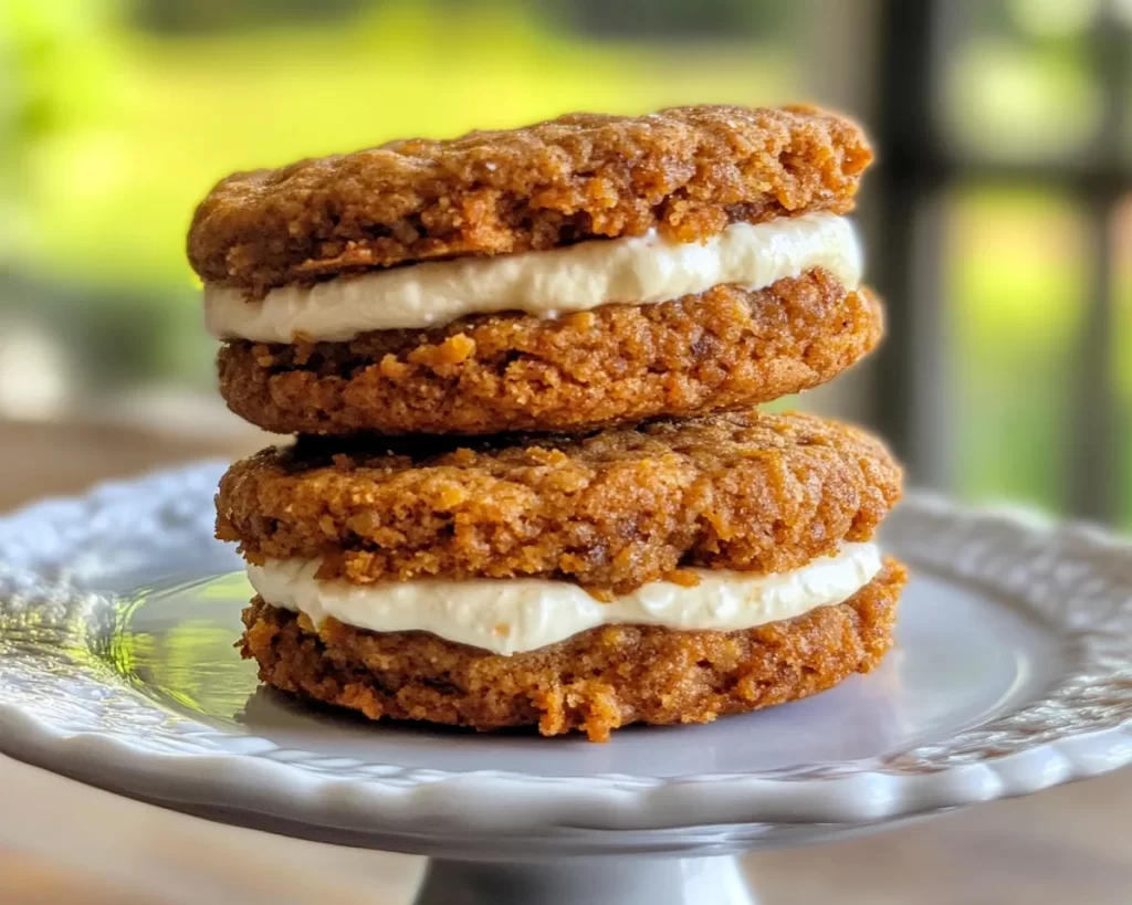 Carrot Cake Recipe: Carrot Cake Sandwich Cookies With Cream Cheese Filling in 30 Minutes