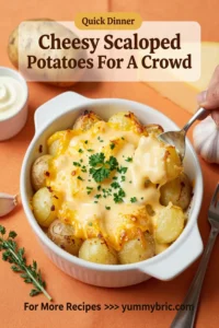 Cheesy Scalloped Potatoes For A Crowd