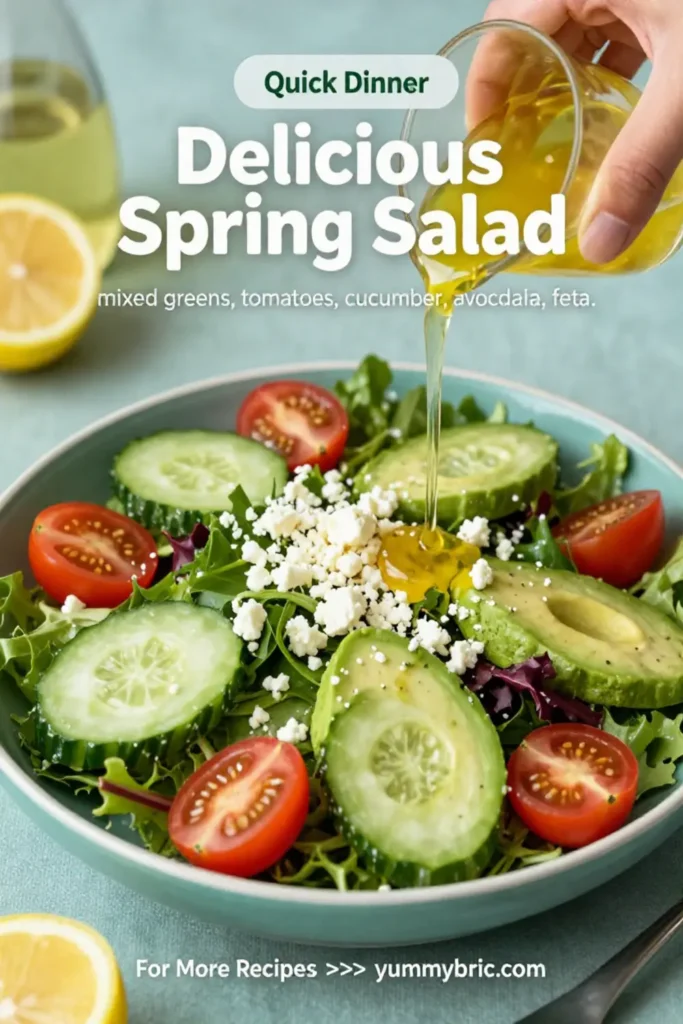 Delicious Spring Salad Dressing Recipes: 5 Refreshing Variations to Try