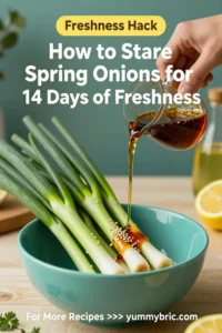 How to Store Spring Onions for 14 Days of Freshness