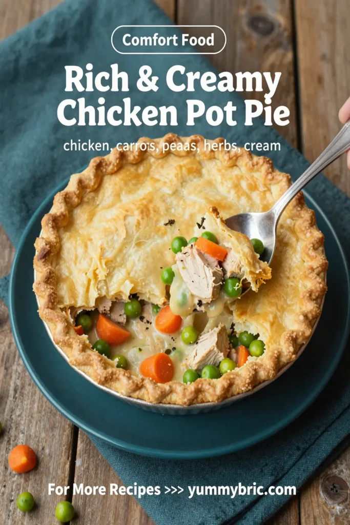 Rich & Creamy Chicken Pot Pie