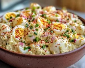 Easter Side Dishes: Deviled Egg Potato Salad for Easter Brunch in 25 Minutes