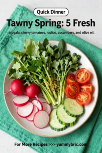 Tawny Spring: 5 Fresh Ingredients for Vibrant Flavor