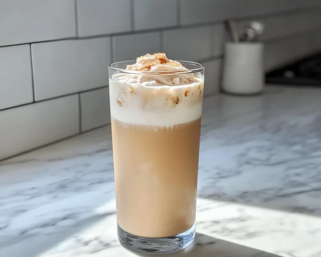 Starbucks Drinks: Iced Brown Sugar Oat Milk Latte Copycat in 10 Minutes