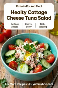 Healthy Cottage Cheese Tuna Salad