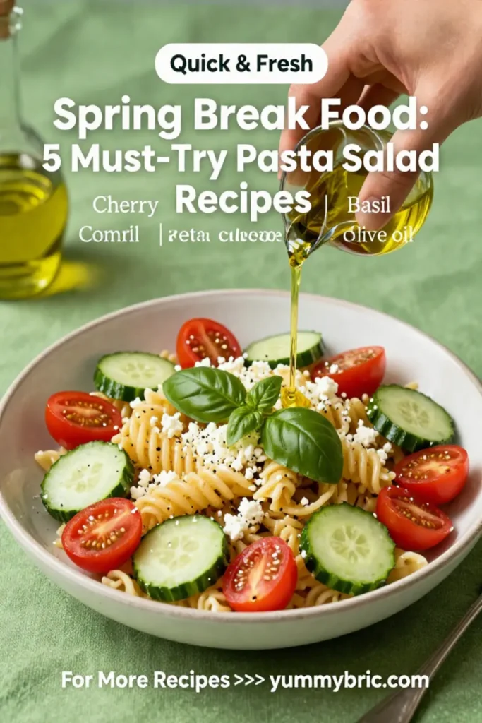 Spring Break Food: 5 Must-Try Pasta Salad Recipes
